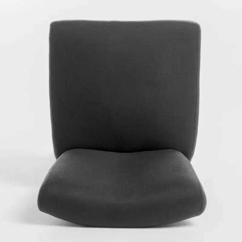 Sgabello da bancone girevole imbottito contemporaneo, altezza seduta 69,85 cm