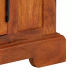 Mobile TV in Legno Massello di Acacia con Cassetti e Ante