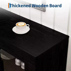 Mobile buffet credenza da 180 cm con 4 ante – Mobile contenitore moderno di metà secolo per soggiorno, cucina o ingresso