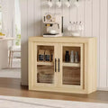 Mobile buffet credenza da 180 cm con 4 ante – Mobile contenitore moderno di metà secolo per soggiorno, cucina o ingresso