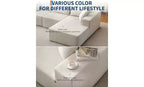 Divano sezionale modulare da 108" con chaise longue – Divano a L con divano letto convertibile, posti a sedere fino a 8