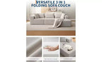 Divano sezionale modulare da 108" con chaise longue – Divano a L con divano letto convertibile, posti a sedere fino a 8