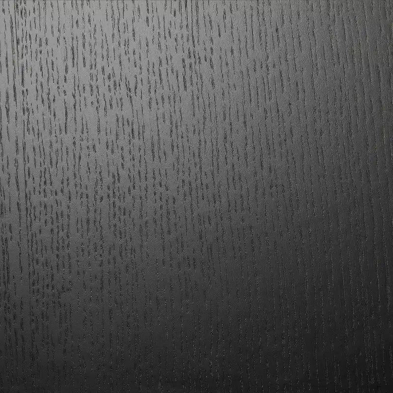 Tavolino d'appoggio rotondo in legno e metallo - nero