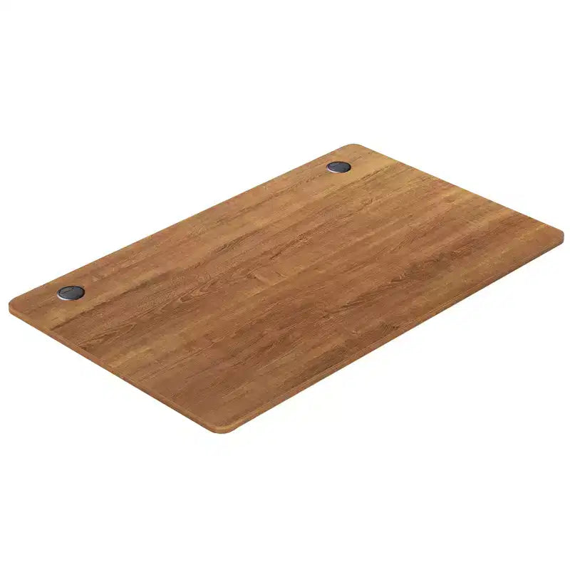 Piano d'Appoggio per Scrivania in Legno per Telai di Scrivanie Standard e Regolabili in Altezza – Noce