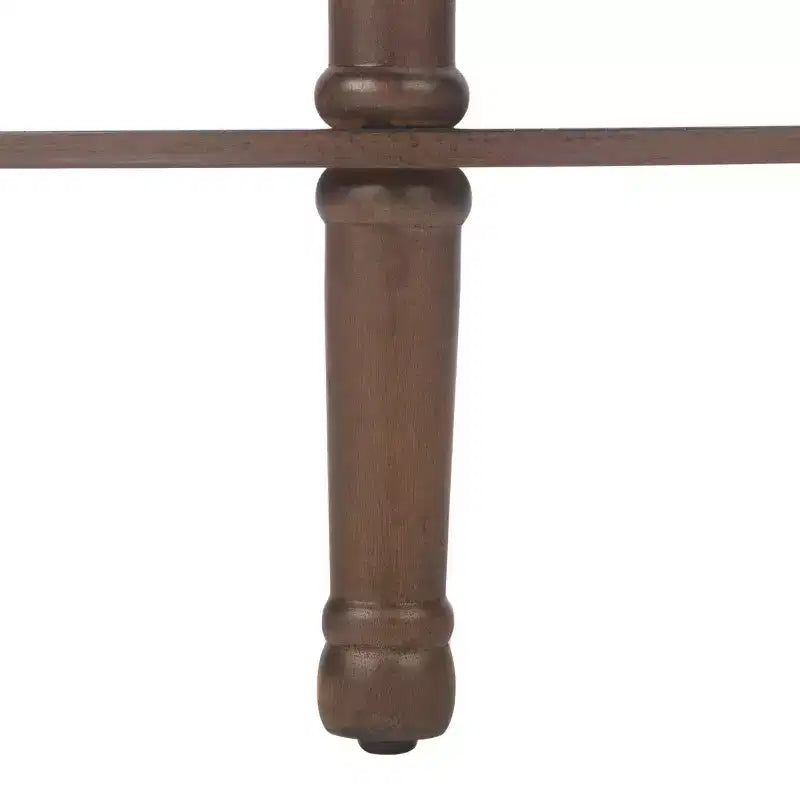 Consolle a semicerchio con ripiano a giorno