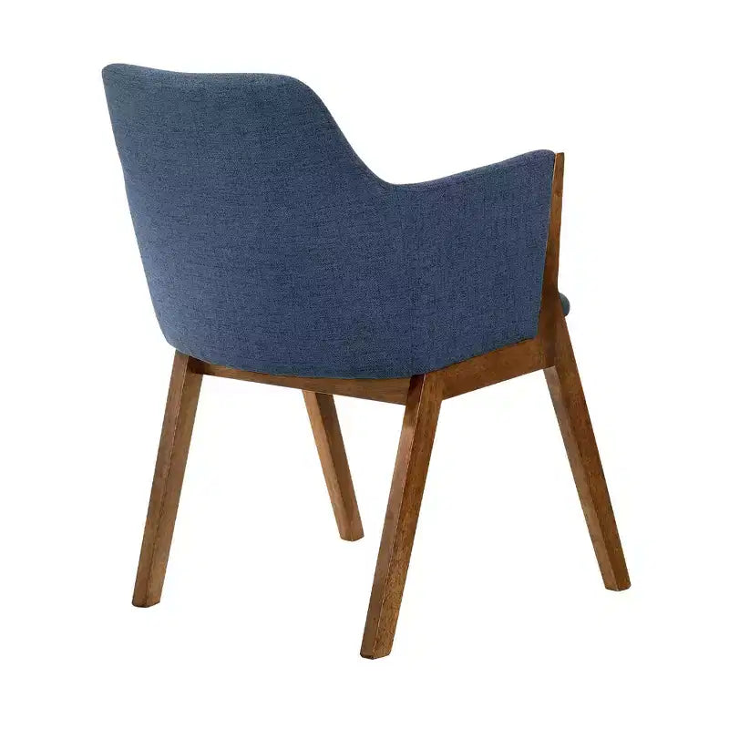 Set di 2 sedie da pranzo imbottite con braccioli